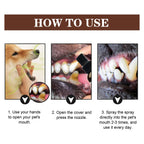 Pet Oral Cleansing Spray Effectively Remove Teeth Stain Tartar Eliminate Oral Odor Breath Freshening Dog Tooth Cleaner Deodorant