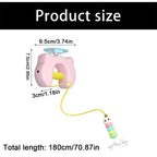 Electric Door-Hanging Auto-Lifting Cat Yoyo Ball — Rechargeable Elastic Rope Interactive Teaser
