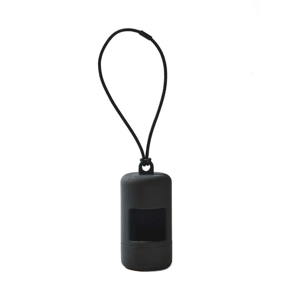 Candy Color Dog Poop Bag Dispenser with Rope (Plastic, 8 Colors)