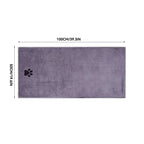 35*75cm/50*100cm  Dogs Grooming Supplies Microfiber Pet Bath Towel Embroidered Super Soft Absorbent Cat For