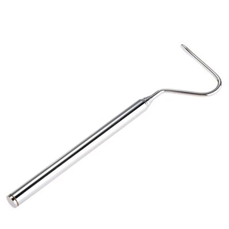 1Pcs Snake Hook Snake Remover Retractable Professional Snake Catching Tool Reptiles Stainless Steel Hook Accessories Feasible