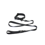 GPS Pet Collar & Leash Locator Set for Dogs & Cats - Comfort Nylon Traction Collar with Tracking