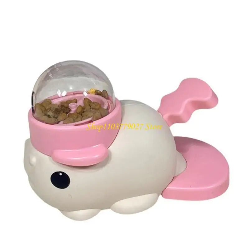 Press-Activated Clownfish Pet Treat Feeder (Interactive, Mental Enrichment)