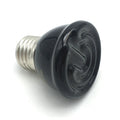 1PC Ceramic Emitter Heat Light Mini Black Pet Heating Lamp Bulb 25/50/ 75W brooder Chickens Reptile lamp