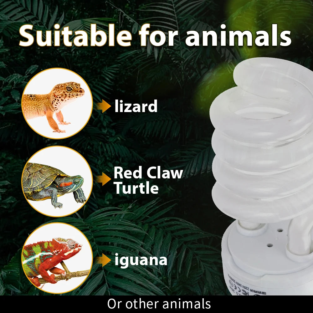 26W Pet Box Lamp Calcium Supplement Lamp Climbing Pet Lamp E27 Interface For Brooding Boxes Chicken Coops Reptiles Amphibians