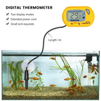 Thermometer Fish Tank Aquarium Electronic Digital Reptile Turtle Diving Pet Box Suction Cup Waterproof Electronic Thermometer