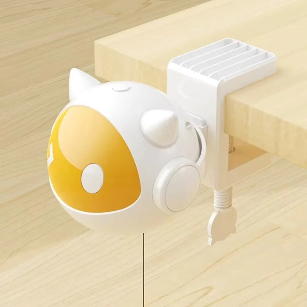 Electric Lifting Cat Teaser Toy — Self-Playing Interactive Hair Ball Up-Down Motion Training Toy