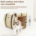 Breathable Mesh Dog Purse Carrier (Polyester Tote, Adjustable Strap)