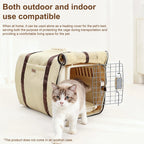 Breathable Mesh Dog Purse Carrier (Polyester Tote, Adjustable Strap)