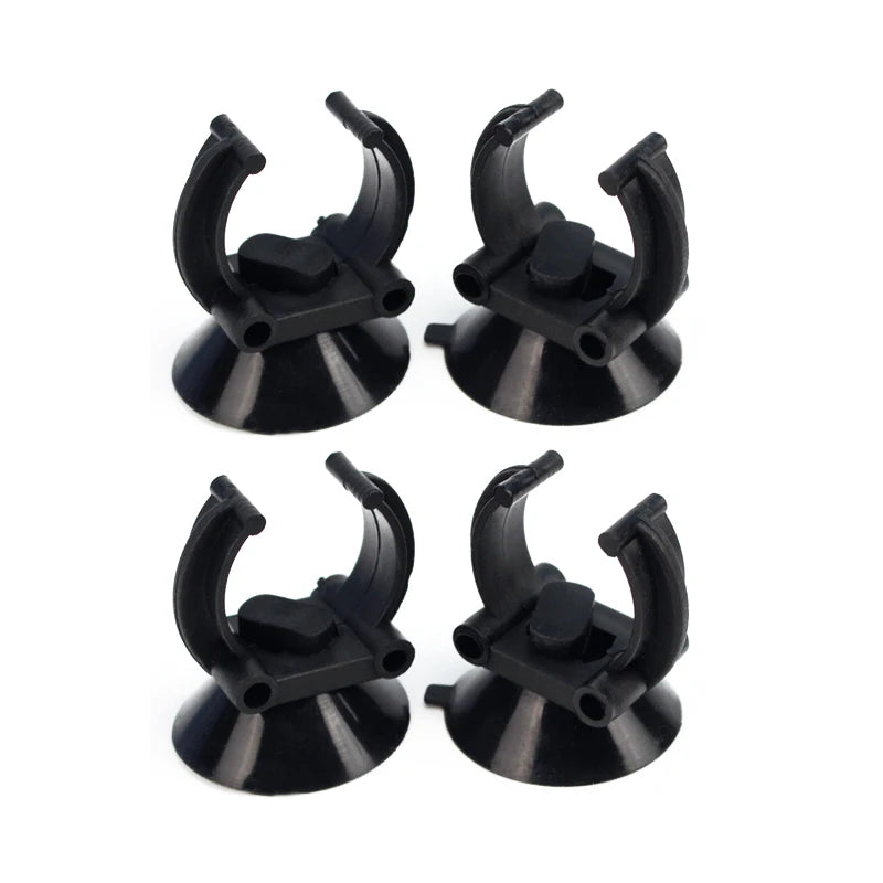 Aquarium Heater & Equipment Suction Cup Holders (For Heating Rods, UV Lamps, LED Lights, Pipes)