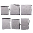 Aquarium Filter Media Mesh Bag (Fish Tank Net Bag, Pond Filter Media Holder, Reusable)