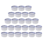 24 Pcs Reptile Water Dish Terrarium Bowl Mini Food Crawler Feeding Sink Lizard Pet Water Bowl Drinking Container Pet Drink Bowls