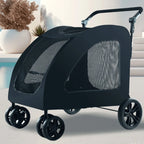 Large Dog Outdoor Pet Stroller Foldable Golden Retriever Giant Breed Senior Disabled Dog Trolley Pet Stroller Cat Stroller