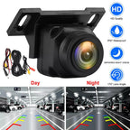 720P AHD Vehicle Backup Camera with 170° Wide-Angle Lens & Night Vision - CVBS HD Color Reversing Camera