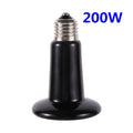 Pet Reptile Far Infrared Ceramic Heating Lamp 110V/220V Heat Emitter Light Bulb 25W 50W 75W 100W 150W 200W Animal Hatch Heating