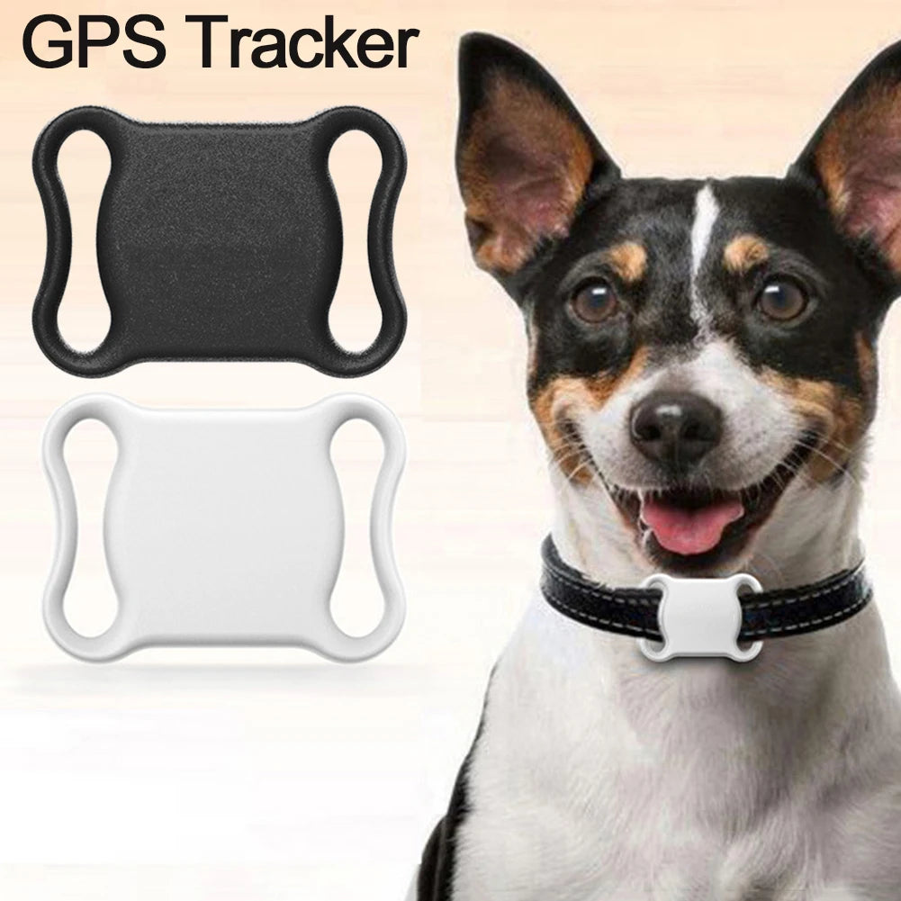 Waterproof Mini GPS Pet Tracker with LED Light Collar - Anti-Loss Bluetooth Locator for Cats & Dogs
