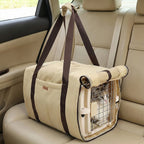 Dog Purse Carrier Breathable Mesh & Comfortable Strap Lightweight Cat Carrier for Small Dogs Cats and Puppies