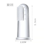 1 Pc Soft Silicone Pet Finger Toothbrush Gentle Dental Care Tool for Dogs & Cats Easy to Use Teeth Cleaning Brush