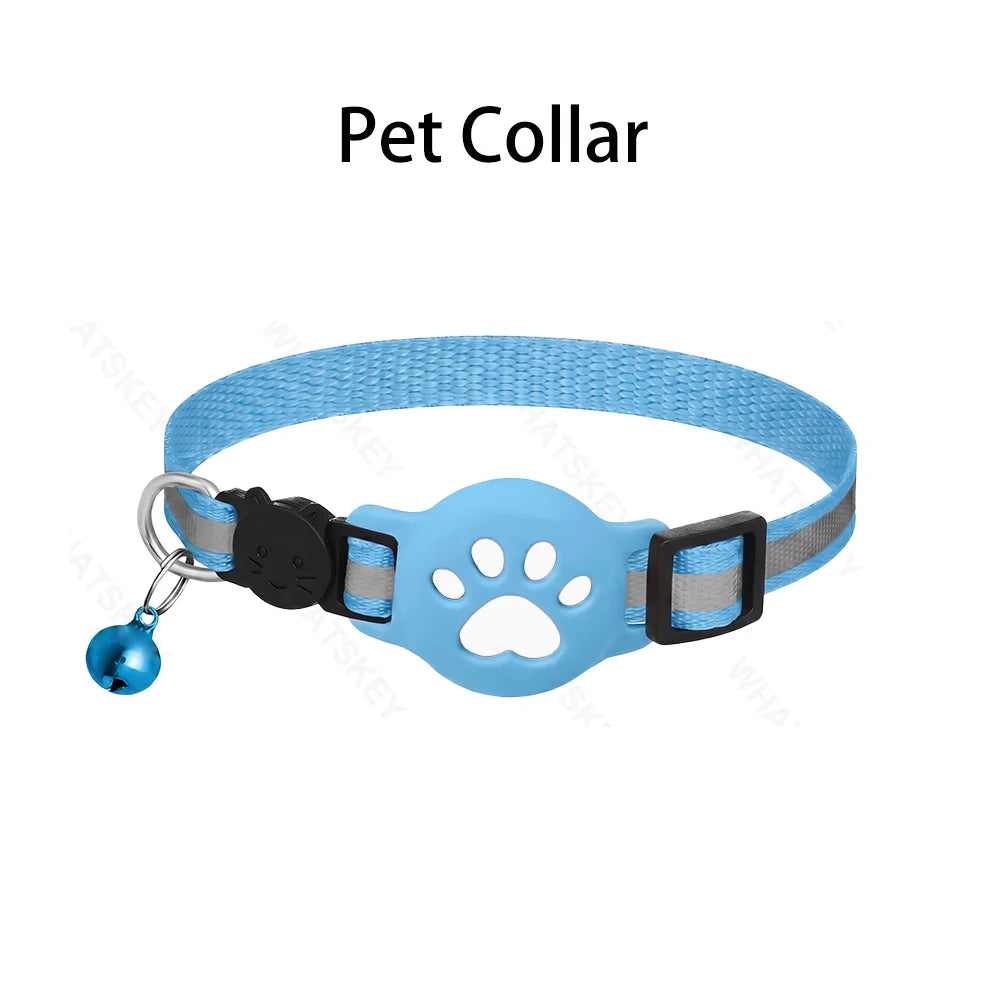 Multi-Purpose Adjustable Pet & Vehicle GPS Tracker - Google Find My Compatible Collar, Card & Necklace Locator