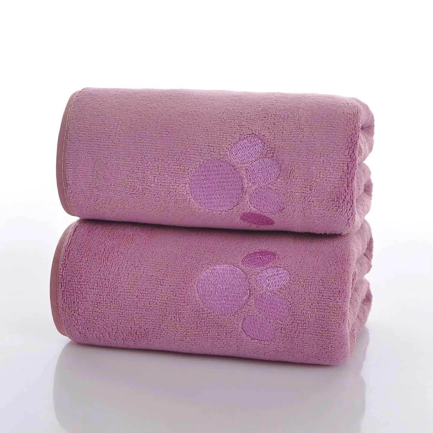 50*100 Super Absorbent Dog Bathrobe Cat Accessories Pet Bath Towel Cat Blanket Dog Products Quick Dry Soft Microfiber Pet Towel