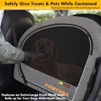 PAWZIDEA 3-in-1 Large Dog Stroller with Detachable Carrier up to 80lbs Portable Dog Car Crate and Travel Kennel Foldable Pet St