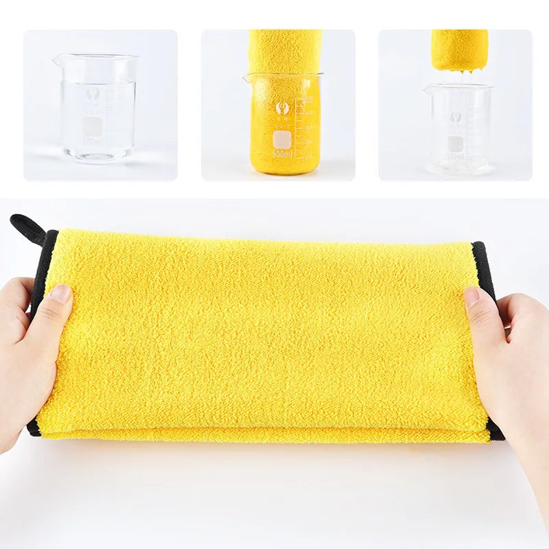 Quick Drying Dog Towels Pet Absorbent Towel Microfiber Cat Dog Bathing Towel Dog Bathrobes Wiping Cloth Pet Cleaning Supplies