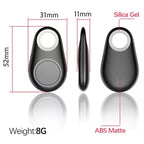 Mini Bluetooth GPS Tracker for Cats - Long-Range Anti-Theft Locator for iOS & Android
