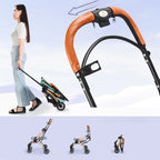 Portable Multifunctional Pet Stroller Detached Vehicle Mounted Pet Cage Lightweight and Foldable Pet Stroller Dogs Buggy