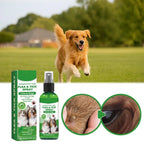 Pet Flea & Tick Spray for Dogs Cats 100ml Flea Killer Itching Relief Insect Repellent Mite Lice Spray Pet Care Mosquitoes Killer
