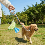 Watermelon Dog Poop Bag Dispenser with Hanging Ring (Portable, Colorful)