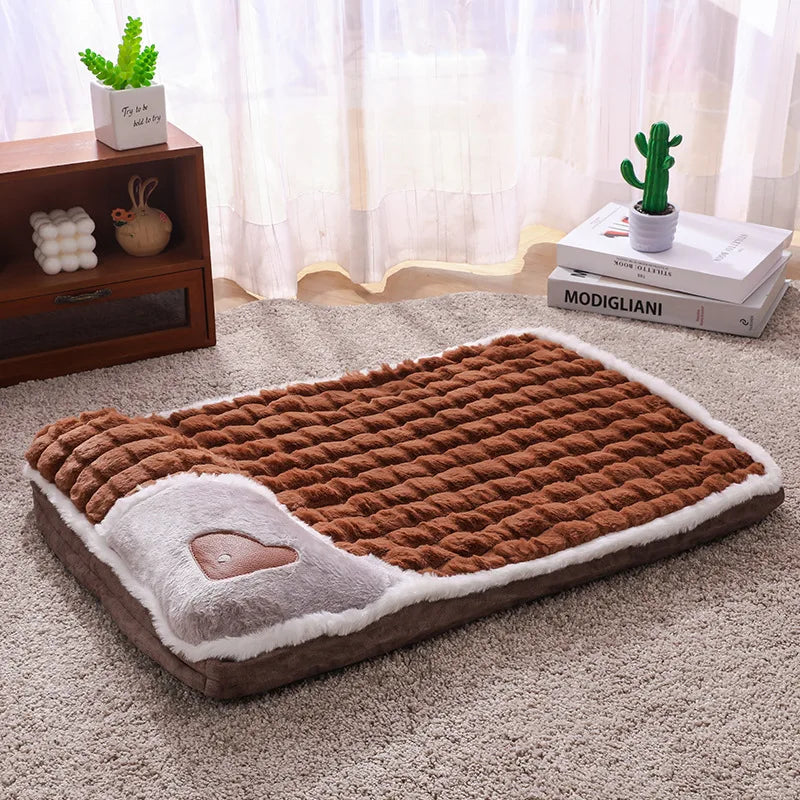 Thickened Pet Sleeping Mat for Cats & Dogs (All-Season)