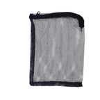Reusable Aquarium Filter Net Bags (Black Nylon Mesh, Zip Closure, Pond & Tank Media)