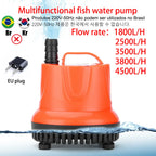 Submersible Aquarium Pump (30–110W, Bottom Suction, Multi-Function)
