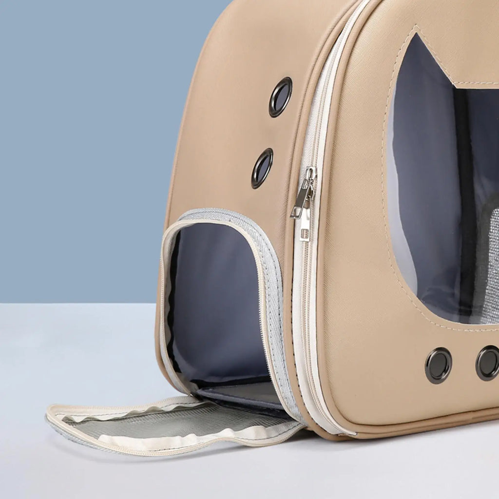 Premium Tote Pet Carrier Bag (Adjustable Strap, Ventilated)