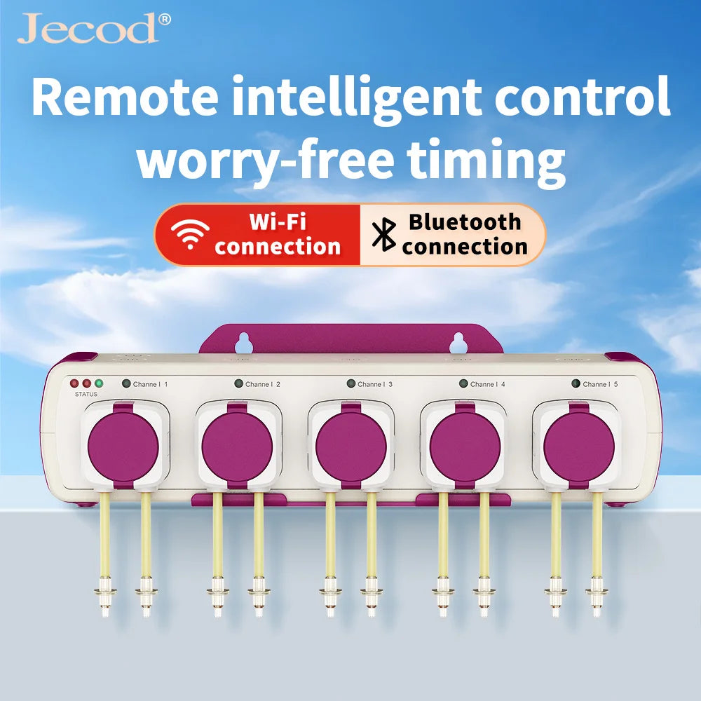 Jebao Smart WiFi Auto Dosing Pump (Jecod, WIFI App Control, Aquarium Dosing System)