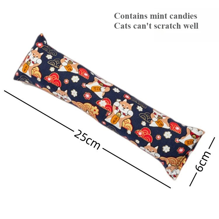 Catnip Stuffed Pillow Toy for Cats
