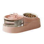 Healthiness Pet Water Station Suit Wireless Cats Water Fountains Big Capacity B03D