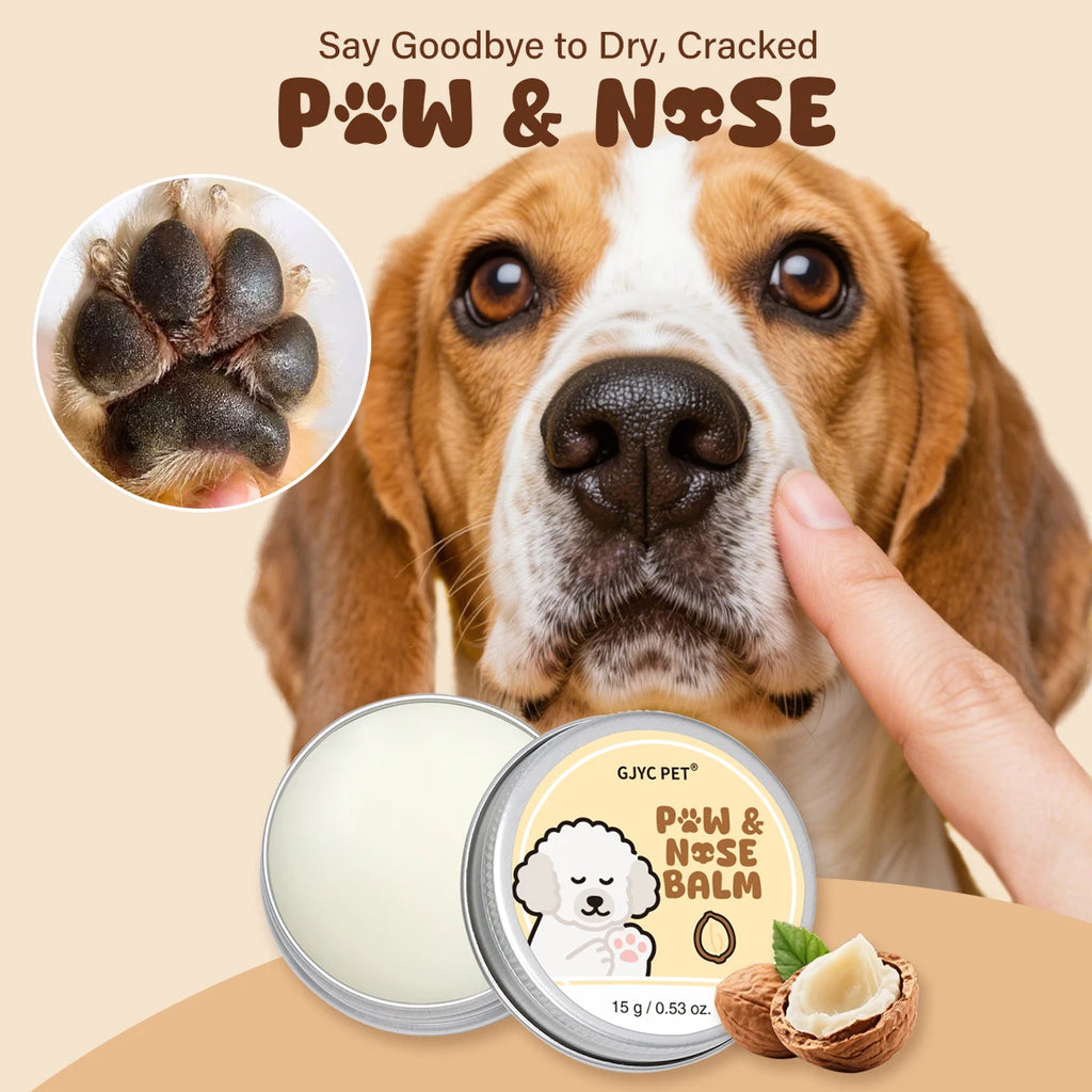 Pet Paw Balm Shea Butter Scent Moisturizes Nourishes Repairs Dry Cracked Rough Chapped Paw Pads For Dogs Cats Sensitive