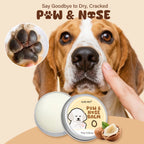 Pet Paw Balm Shea Butter Scent Moisturizes Nourishes Repairs Dry Cracked Rough Chapped Paw Pads For Dogs Cats Sensitive