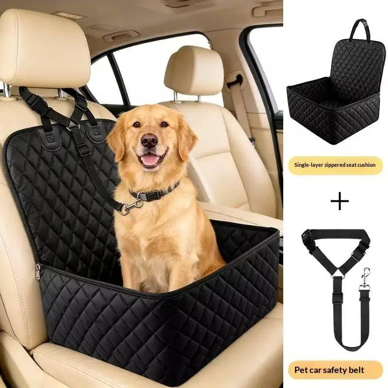 Car Seat Cover for Pets Large Size Waterproof Nonslip Cushion for Dogs and Cats Universal for Cars