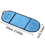 Quick Dry Pet Towel Soft Dog Bath Robe Towel Super Absorbent Cat Bath Towel Convenient Pet Cleaning Washcloth Dog Accessories