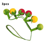 Tomato Cat Teaser String Toy (3-Pack)