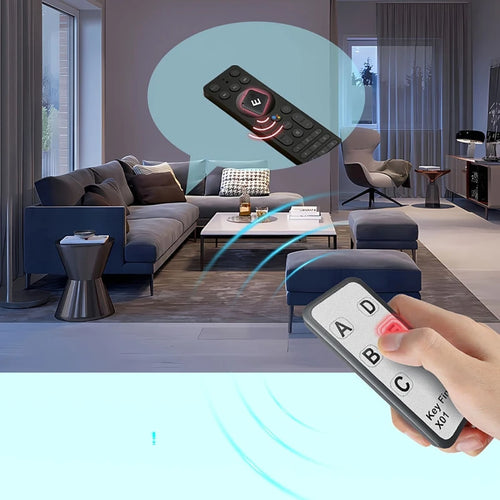 6-Piece Wireless Key Finder & One-Touch Anti-Loss Locator Set - Track Keys, Pets, Bags, Wallets & Remotes
