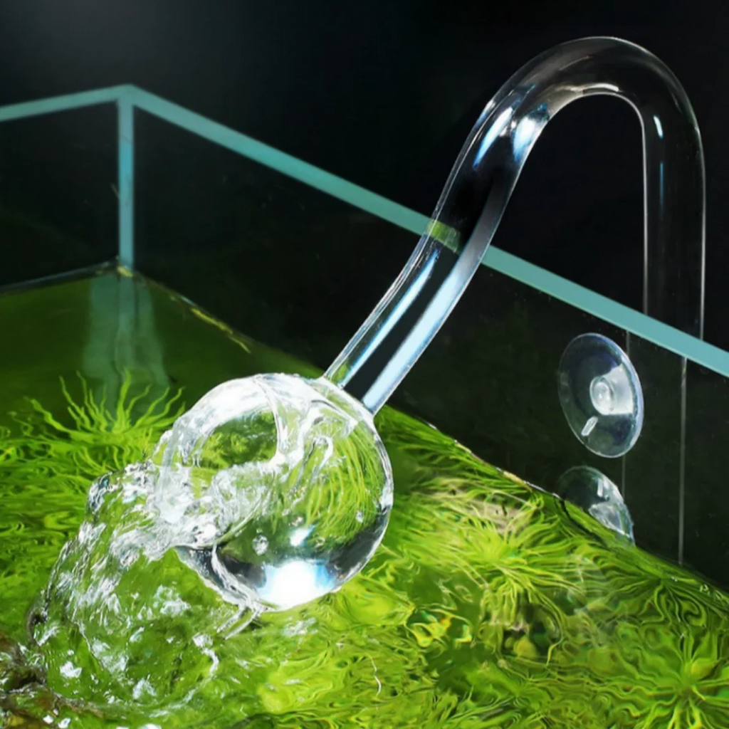Borosilicate Glass Aquarium Inflow & Outflow Pipe (13mm/17mm, Planted Tank, Filter Tube)