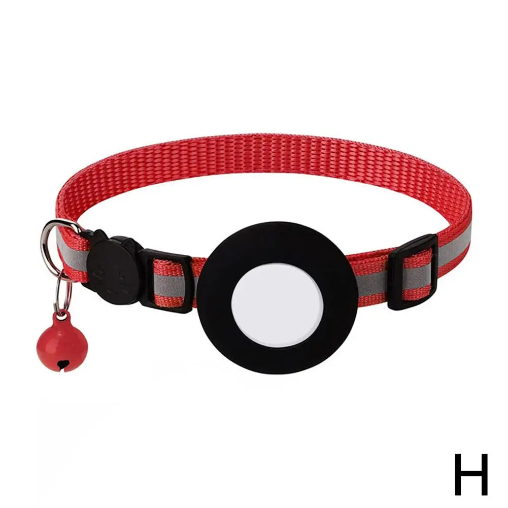 Reflective Breakaway Cat Collar with Bell — Anti-Strangling Adjustable Safety Necklace for Cats & Small Dogs