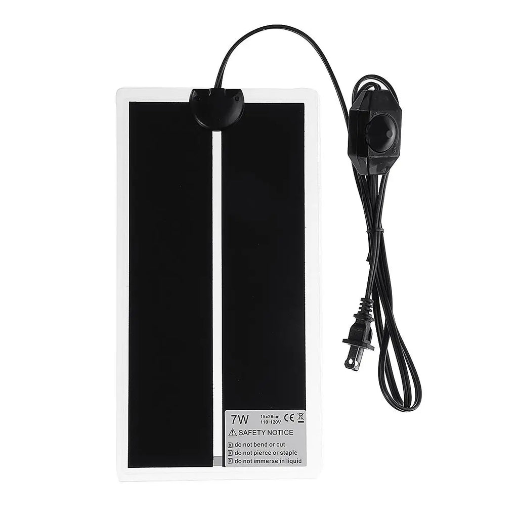 110V 5W-20W Heating Warm Pad Adjustable Temperature Controller Incubator Mat Tools Terrarium Reptiles Heat Mat for Climbing Pet