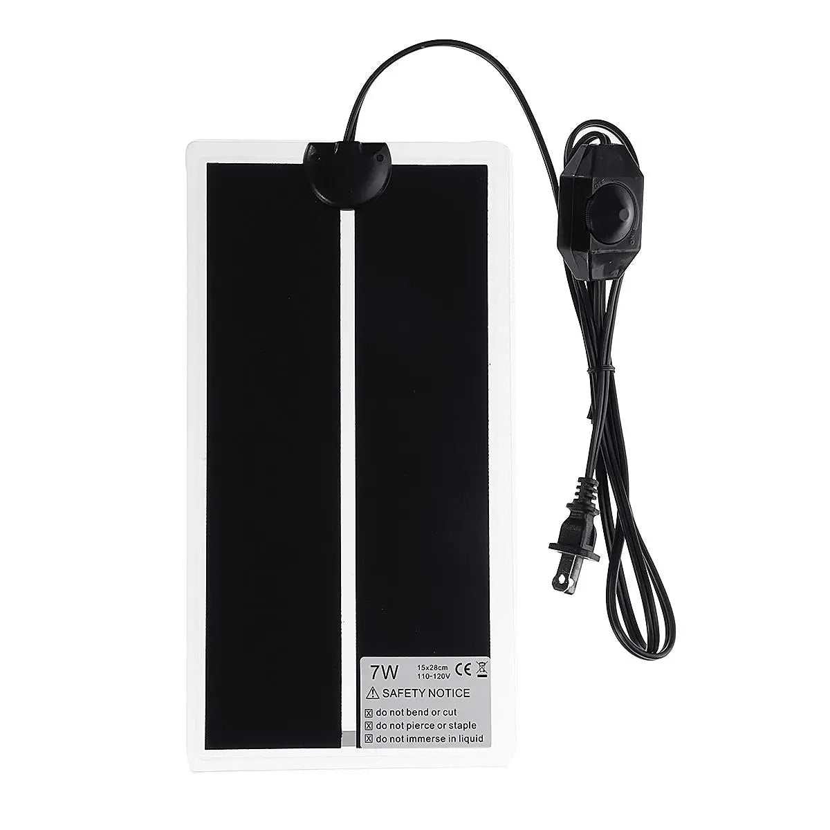 110V 5W-20W Heating Warm Pad Adjustable Temperature Controller Incubator Mat Tools Terrarium Reptiles Heat Mat for Climbing Pet