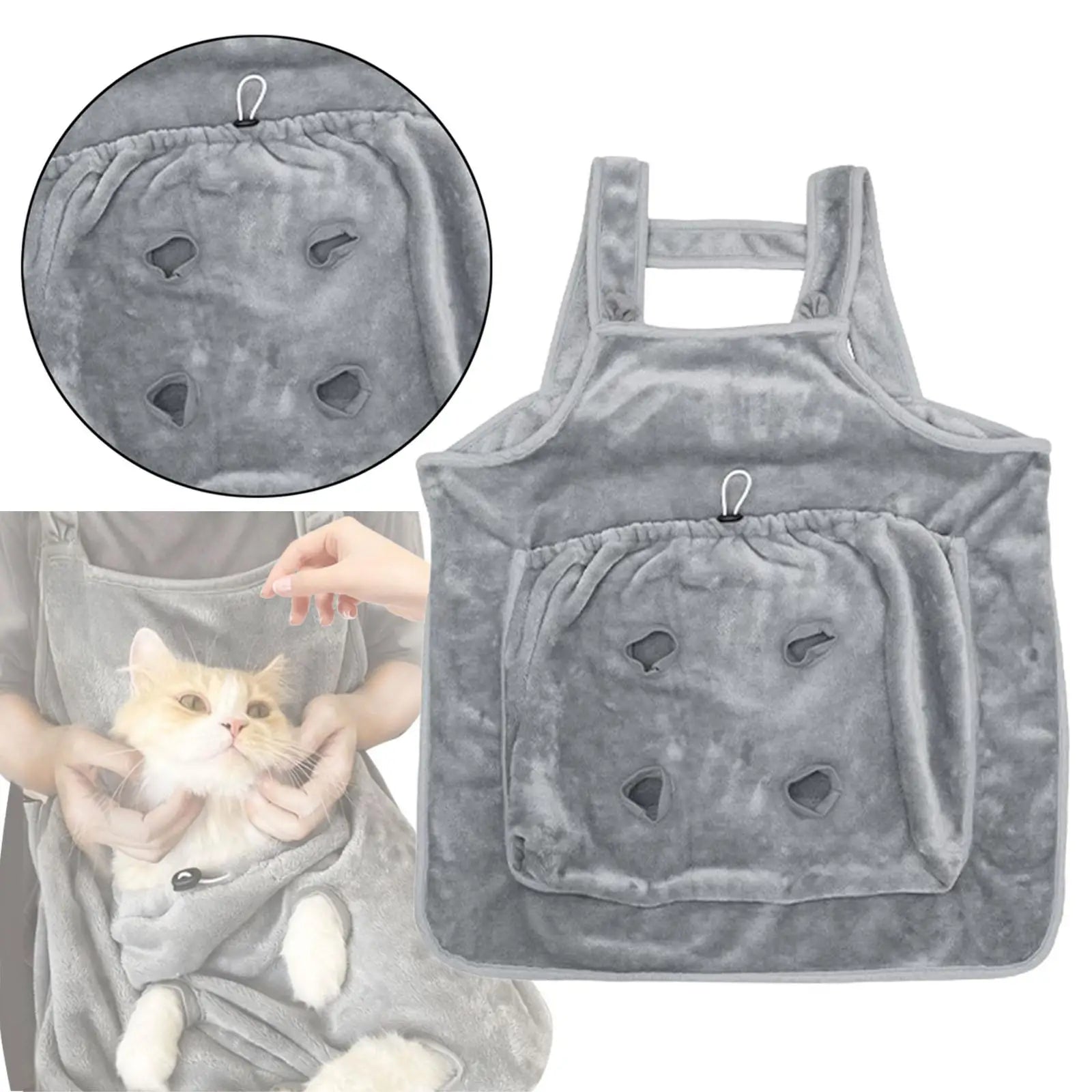 Pet Carrier Strap Sleeping Bag (Travel, Cats & Small Dogs)