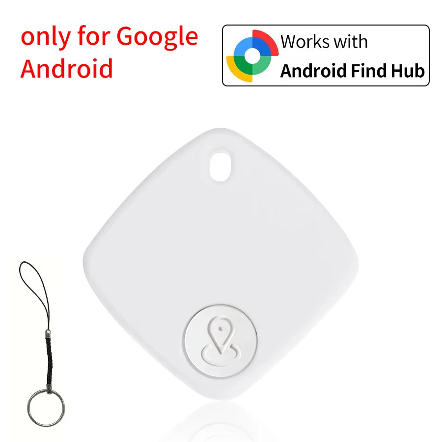 Mini Bluetooth GPS Pet Tracker with Anti-Loss Reminder - Cat & Dog Finder Compatible with iOS FindMy & Android