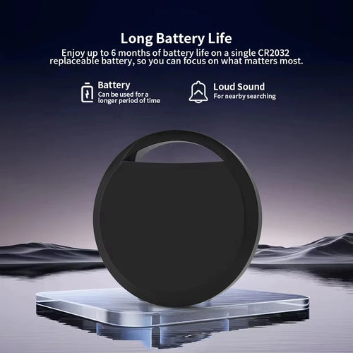 Bluetooth GPS Smart Tag Tracker for Android - Google Find My Compatible for Pets & Keys (Samsung/Xiaomi)